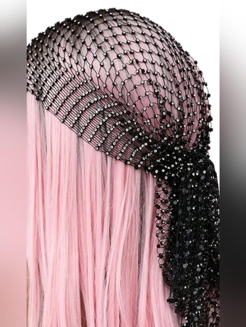 Rhinestone Head Scarf NEW